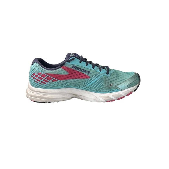 Brooks Womens Launch 3 1202061B436 Blue Pink Running Shoes Sneakers Size 8.5 - Picture 7 of 12